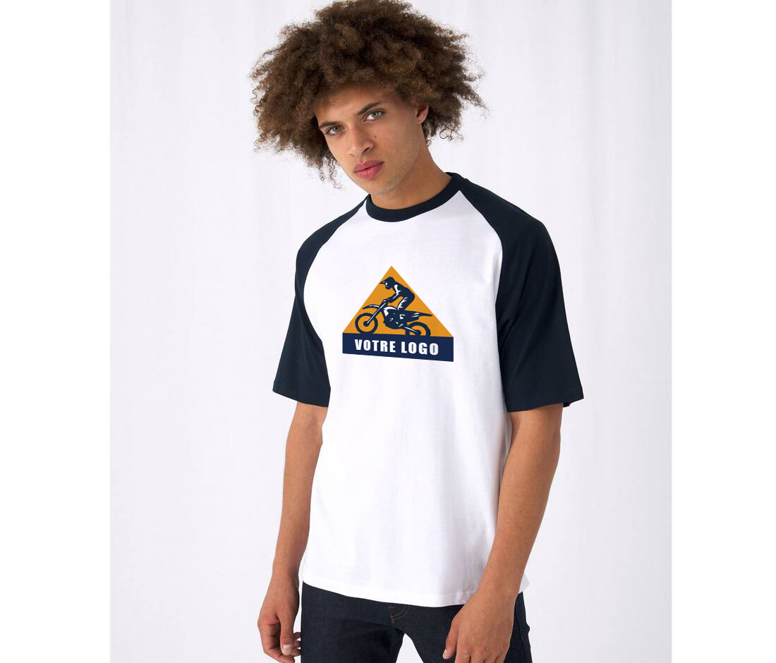 T-shirt De Baseball Vintage Venezuela - Navigateurs De Magellan - Taille L - Bleu Et Blanc