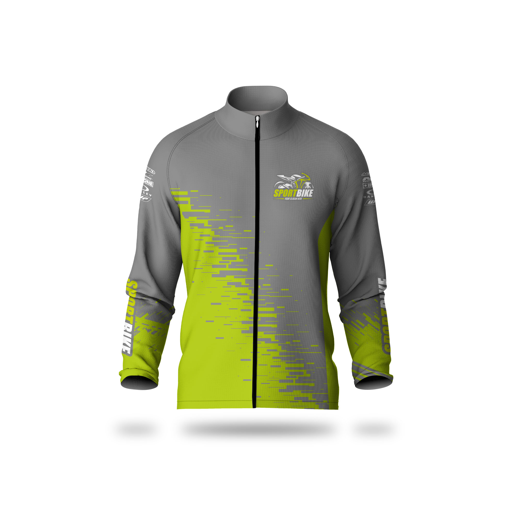 VESTE FULL ZIP IMPRIMÉE - PERSONNALISABLE 200G SERIE 3-9