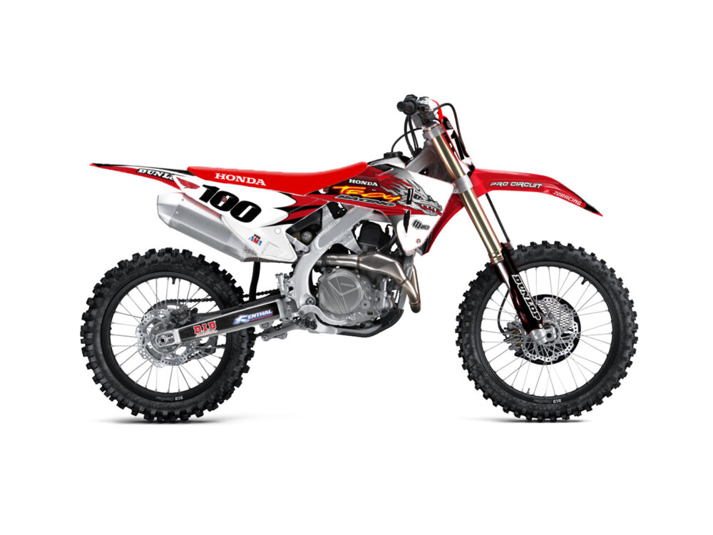 110 CRF - 2D Racing - Kits déco Motocross, Stickers, Textiles