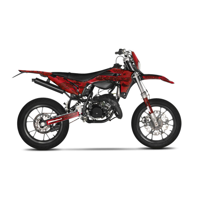 vue de cote 2DR-2-SHERCO-50-SE-2017-2023-RED