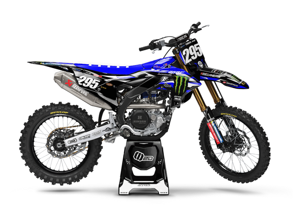YAMAHA - YZF 450 2023-2024 - YZF 250 2024-2026 - VHR 2026 OFFICIAL - SIDE VIEW