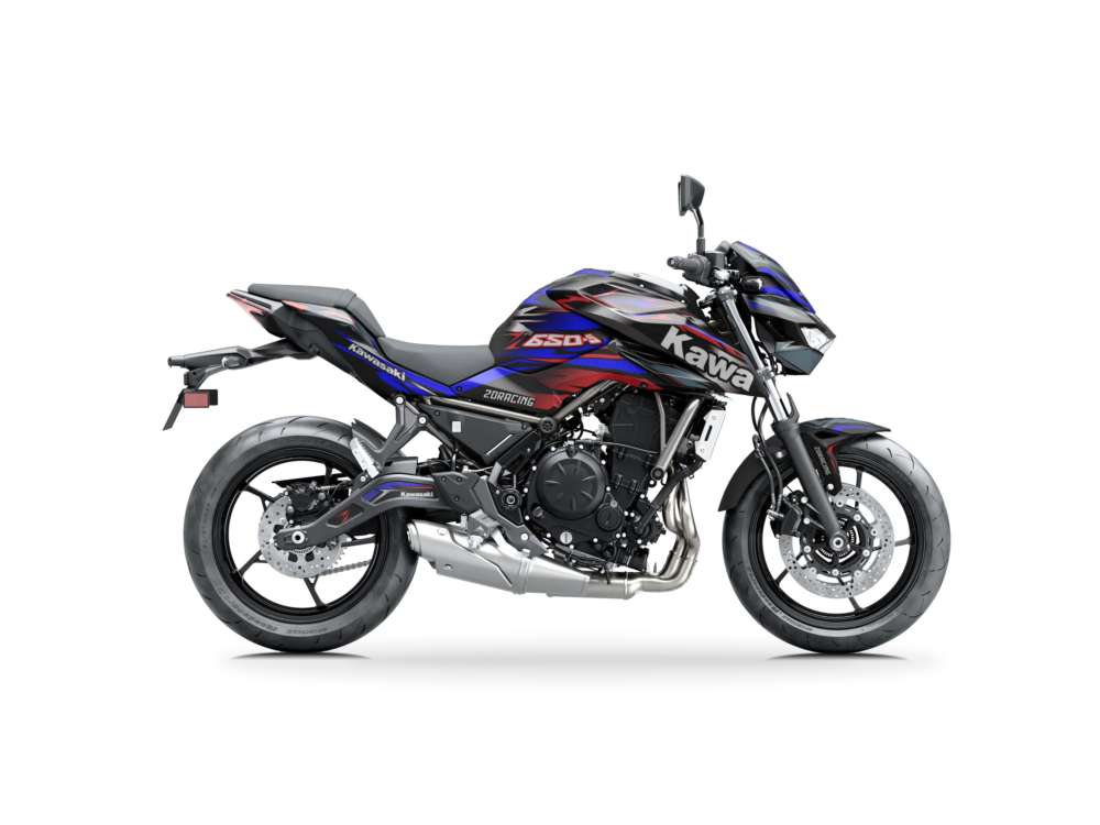 2DR-4 - KAWASAKI-Z-650-S-2026 - ROUGE - MOCKUP