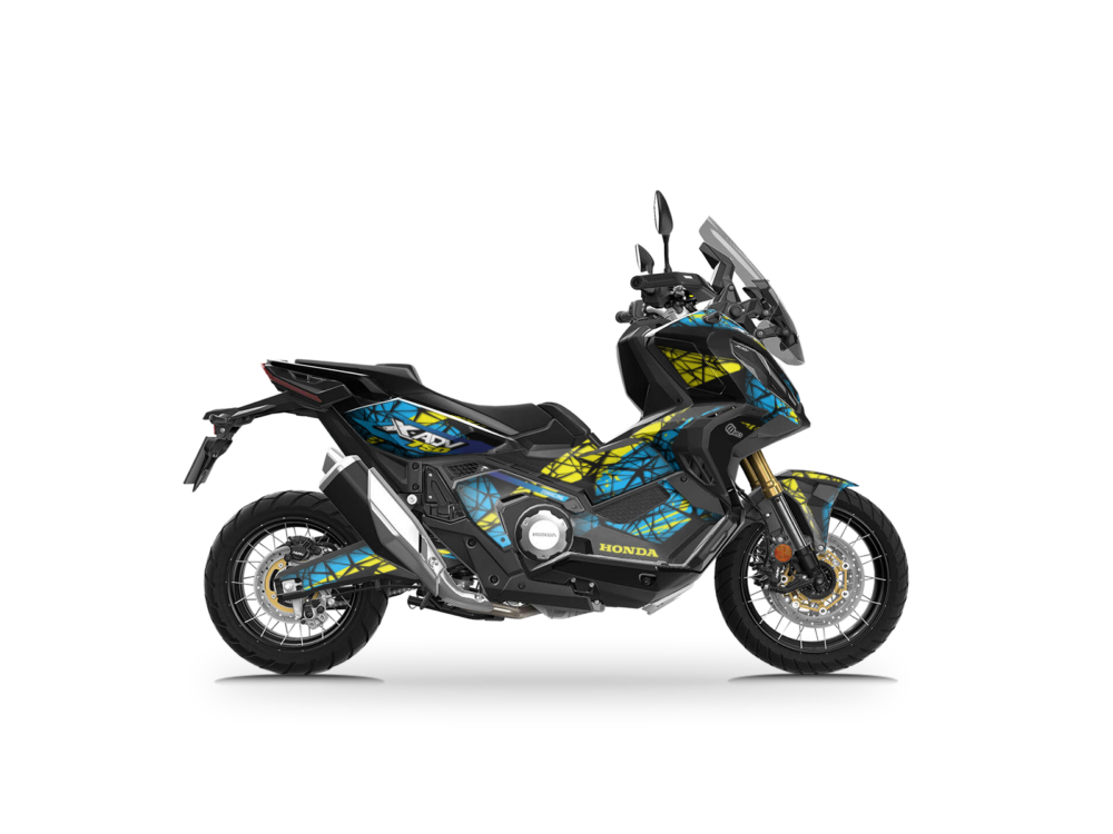 HONDA-X-ADV-750-2021-2024-BLUE-SIDE-VIEW